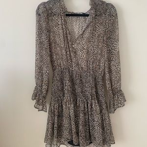Zara Cheetah Print Dress